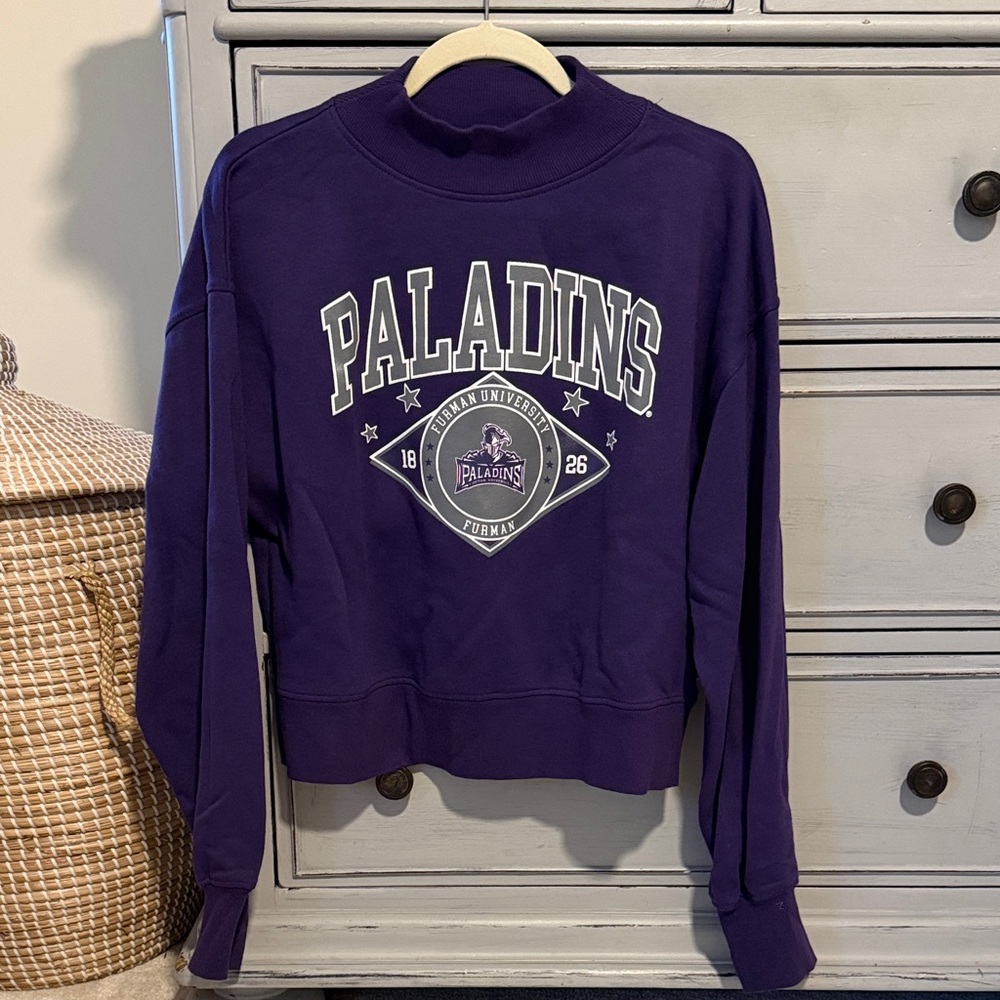 Furman Paladins Women's Purple Sweatshirt